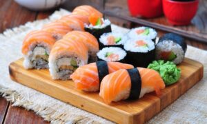 Makanan Khas Jepang sashimi